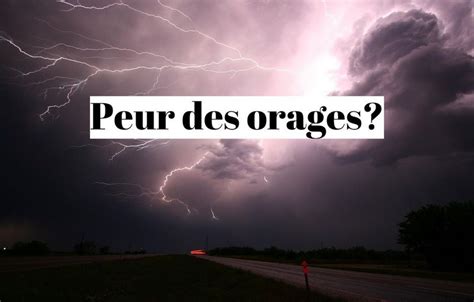 phobie de l orage